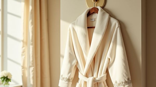 Adoptez un confort inégalé avec la robe de chambre bouton